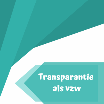 Transparantie bij vzw's